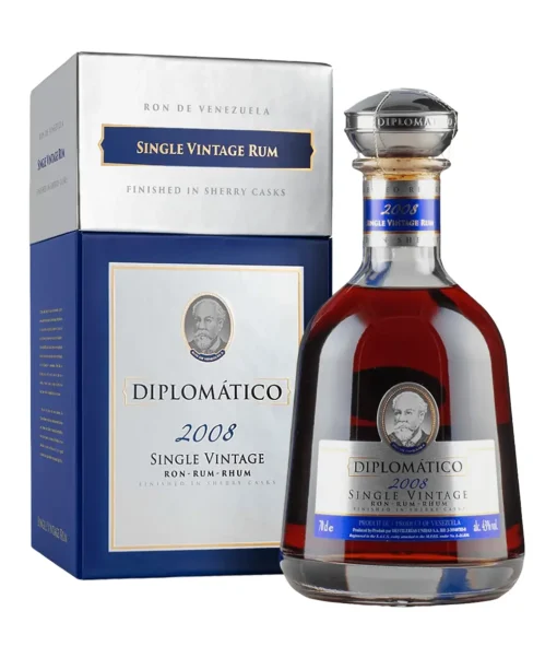 Diplomático Single Vintage 2008 43% 0,7l GB