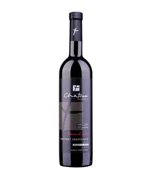 Chateau Modra Cabernet Sauvignon 2022 s nízkym histaminom, 0,75l 12,5%