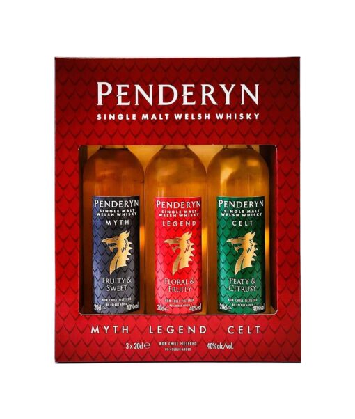 Penderyn Gift Pack ( Legend, Celt, Myth) 3×0,2l 40% GB