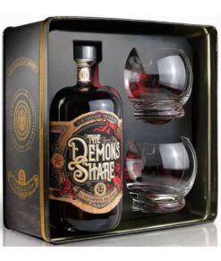 The Demons Share Rum 12 Y.O 0,7l 41% +2pohár