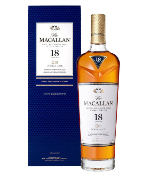 The Macallan 18 y Double Cask Fine Oak Highland 2023 0,7l 43% GB