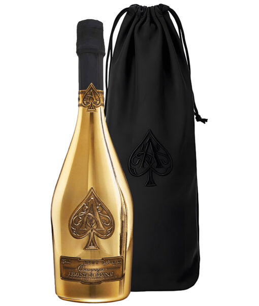 Armand de Brignac Champagne Brut Gold  0,75l 12,5% +  pletené vrecúško