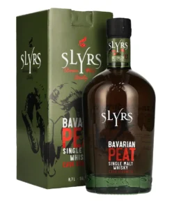 Slyrs Bavarian PEAT Cask Strength 1.1 56,1% 0,7l GB