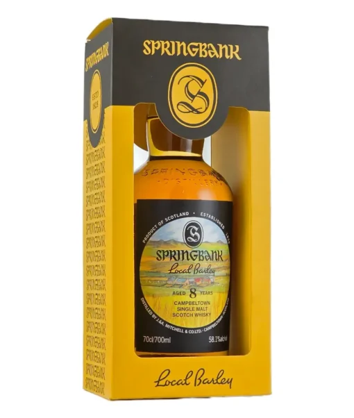 Springbank 8y Old Local Barley Campbeltown Single Malt 58,1% 0,7l GB